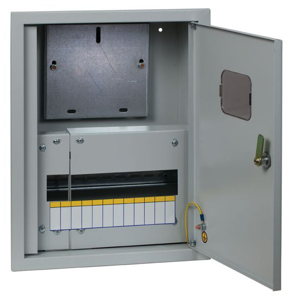 Щит учетно-распределительный встраиваемый ЩУРв 1/12 (440х340х140) IP31 EKF PROxima Щит учетно-распределительный встраиваемый ЩУРв 1/12