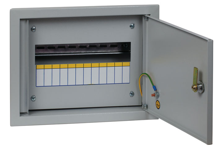 Щит распределительный встраиваемый ЩРВ-12 (260х340х120) IP31 EKF PROxima Щит распределительный встраиваемый ЩРВ-12