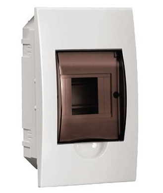 Щит распределительный встраиваемый ЩРВ-П-4 (136х221х90) IP41 EKF PROxima Щит распределительный встраиваемый ЩРВ-П-4